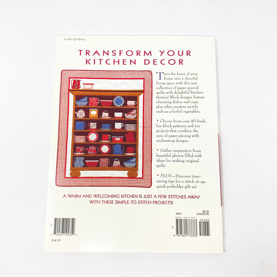 That Patchwork Place Cups and Saucers Paper-Pieced Kitchen Designs Book