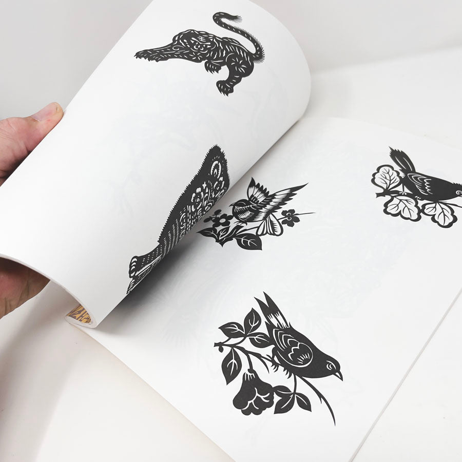 Chinese Cut-Paper Animal Designs Book