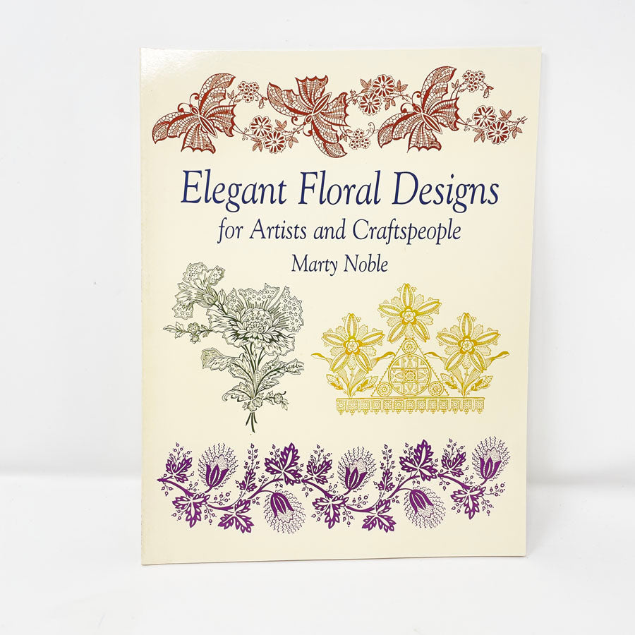 Elegant Floral Designs Book by Marty Noble