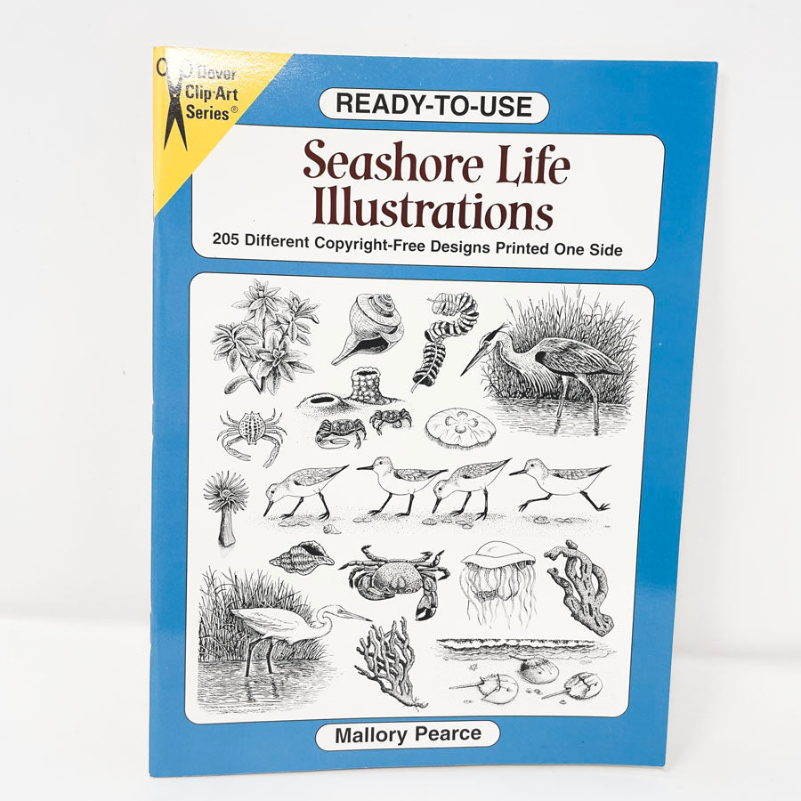 Seashore Life Illustrations Dover Clip Art Book