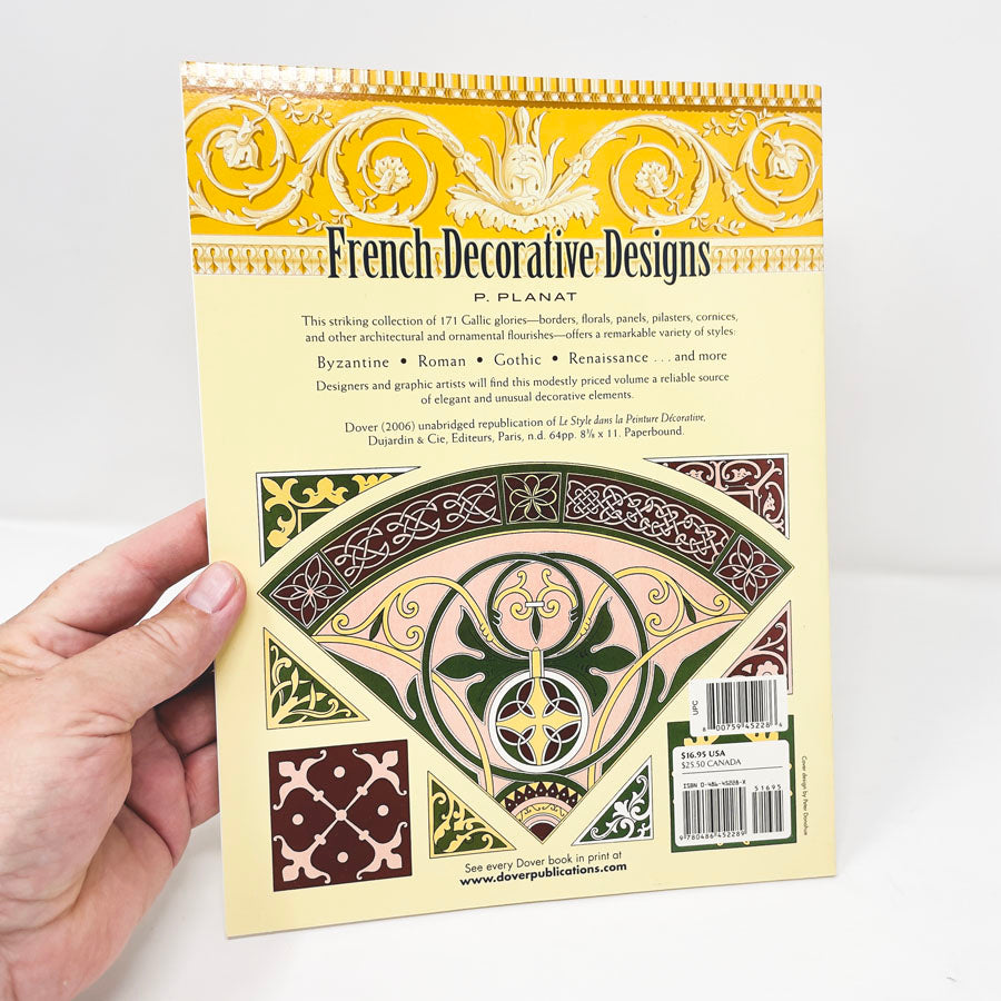 French Decorative Designs Book by P. Planat
