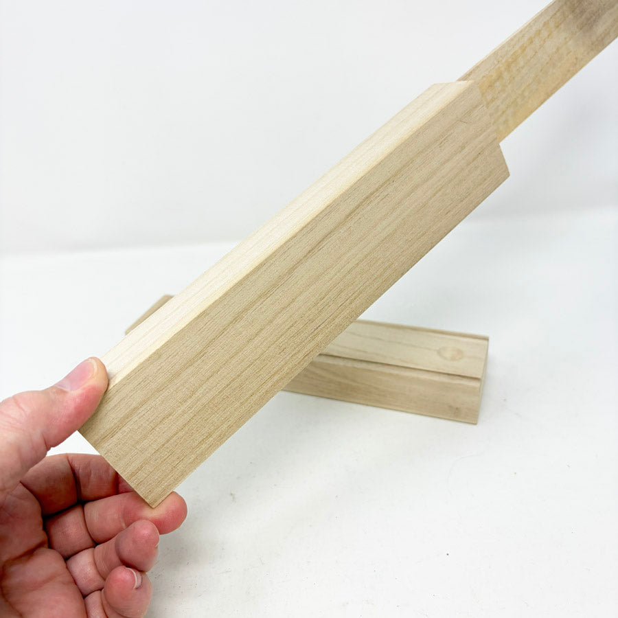 Unfinished Wood Slide Lid/Pencil Box (1)
