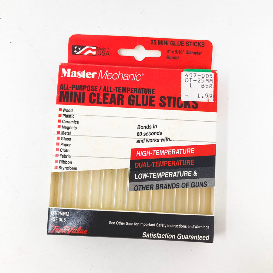 Master Mechanic Mini Hot Glue Sticks