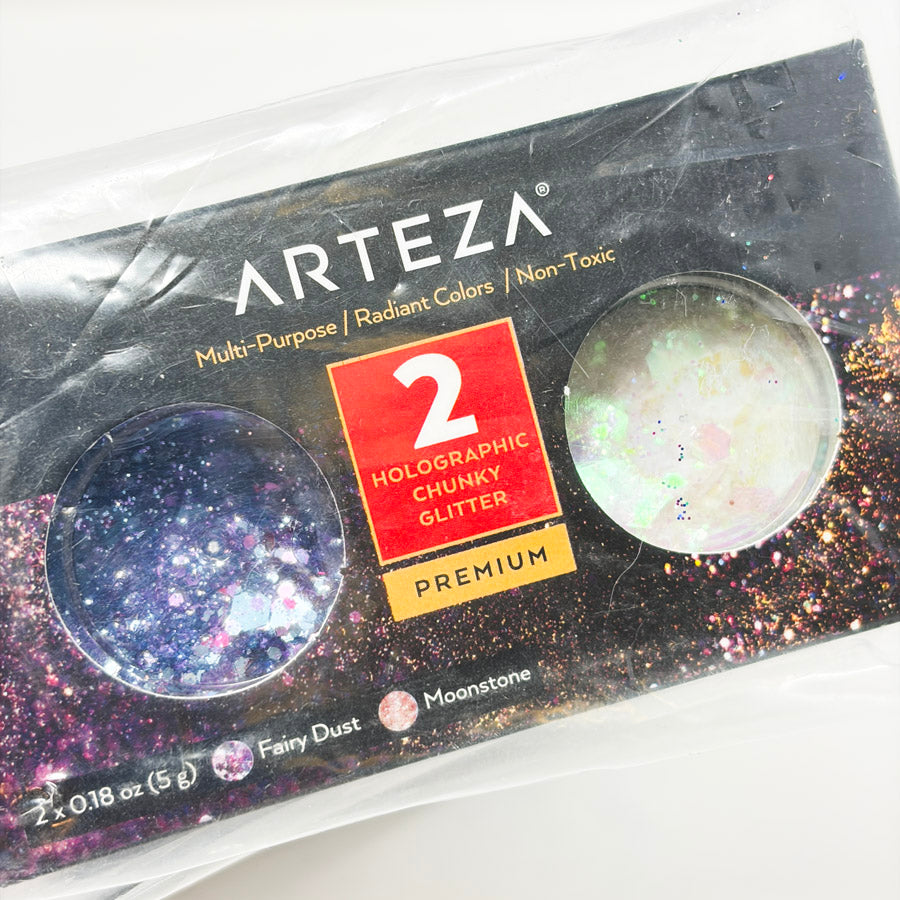 Arteza Chunky Holographic Glitter (1)