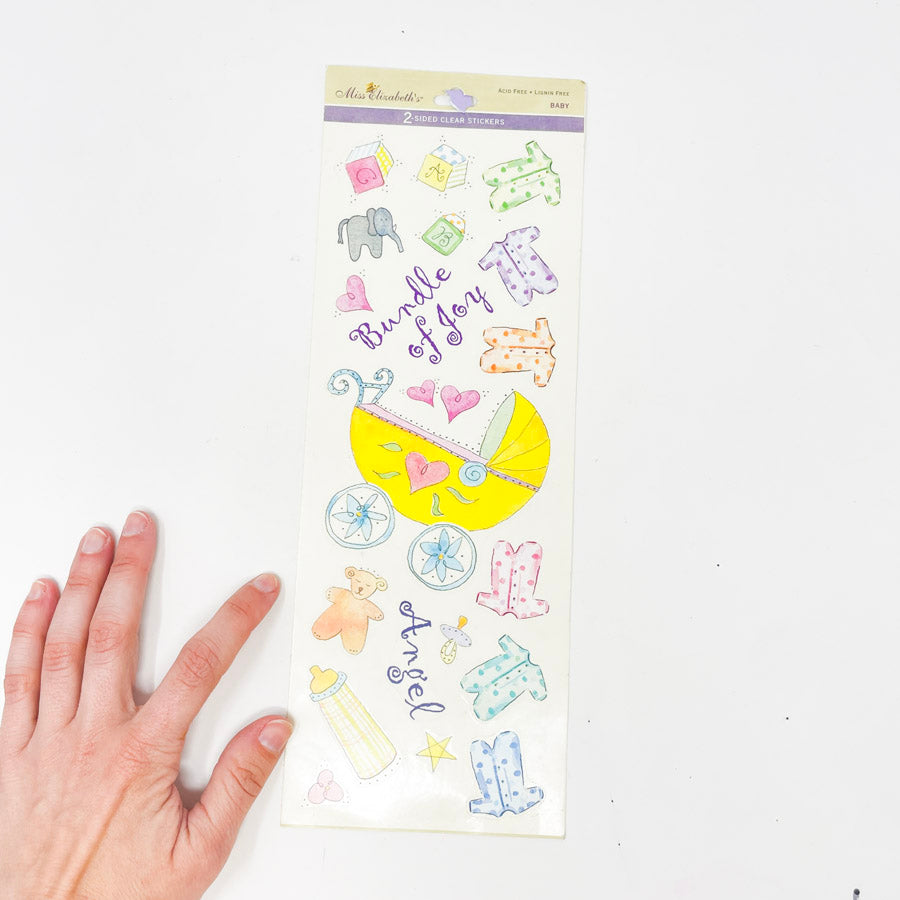 Miss Elizabeth's Baby Stickers