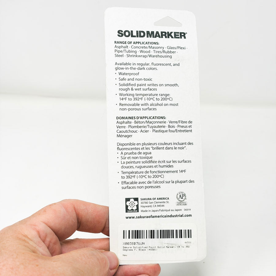 Sakura Solid Paint in Marker Form - Black