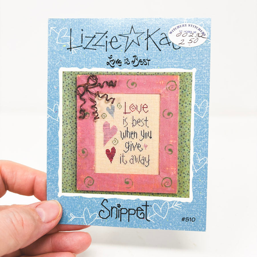 Lizzie Kate Holiday Theme Snippet Cross Stitch Patterns