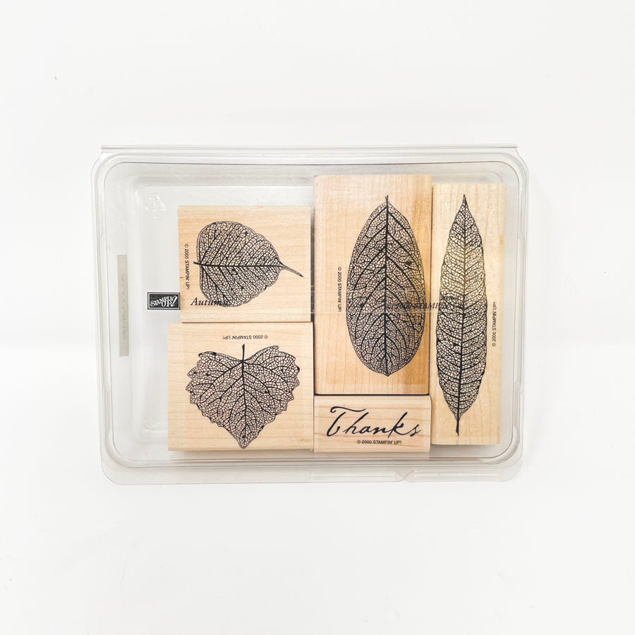 Stampin' Up Medium Box Set Rubber Stamps