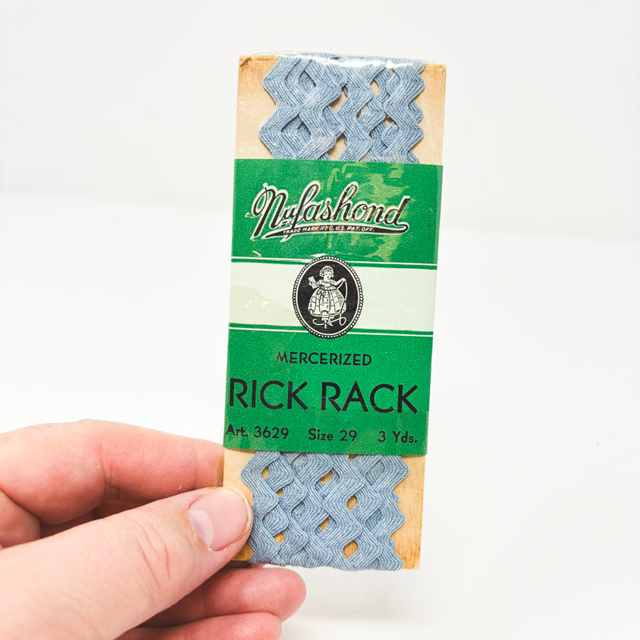 Nufashiond Rick Rack - Lt Blue