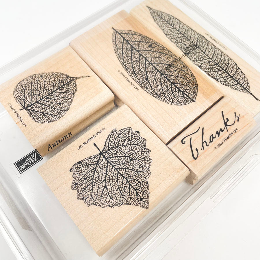 Stampin' Up Medium Box Set Rubber Stamps