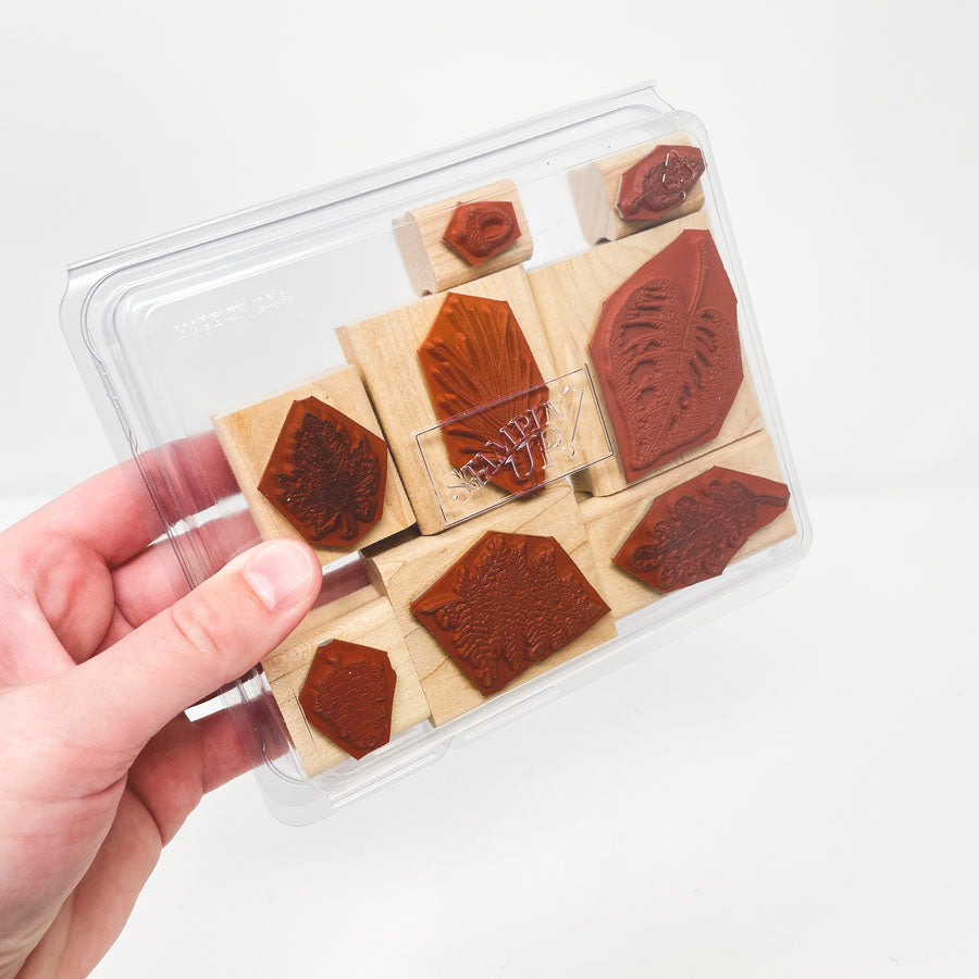 Stampin' Up Small Box Set Rubber Stamps