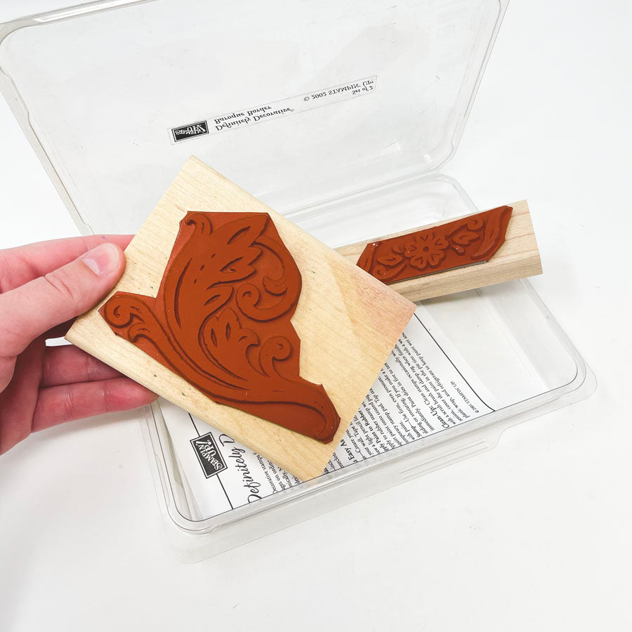 Stampin' Up Medium Box Set Rubber Stamps