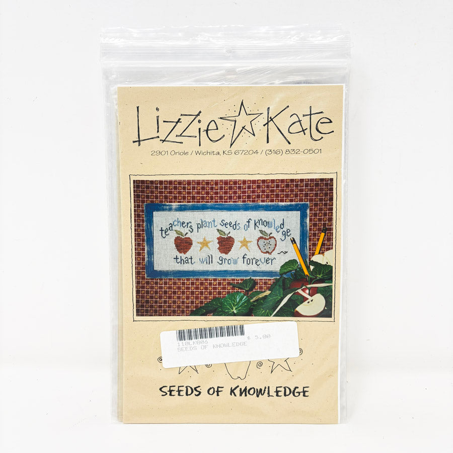 Seeds of Knowledge – Lizzie Kate Cross Stitch Pattern