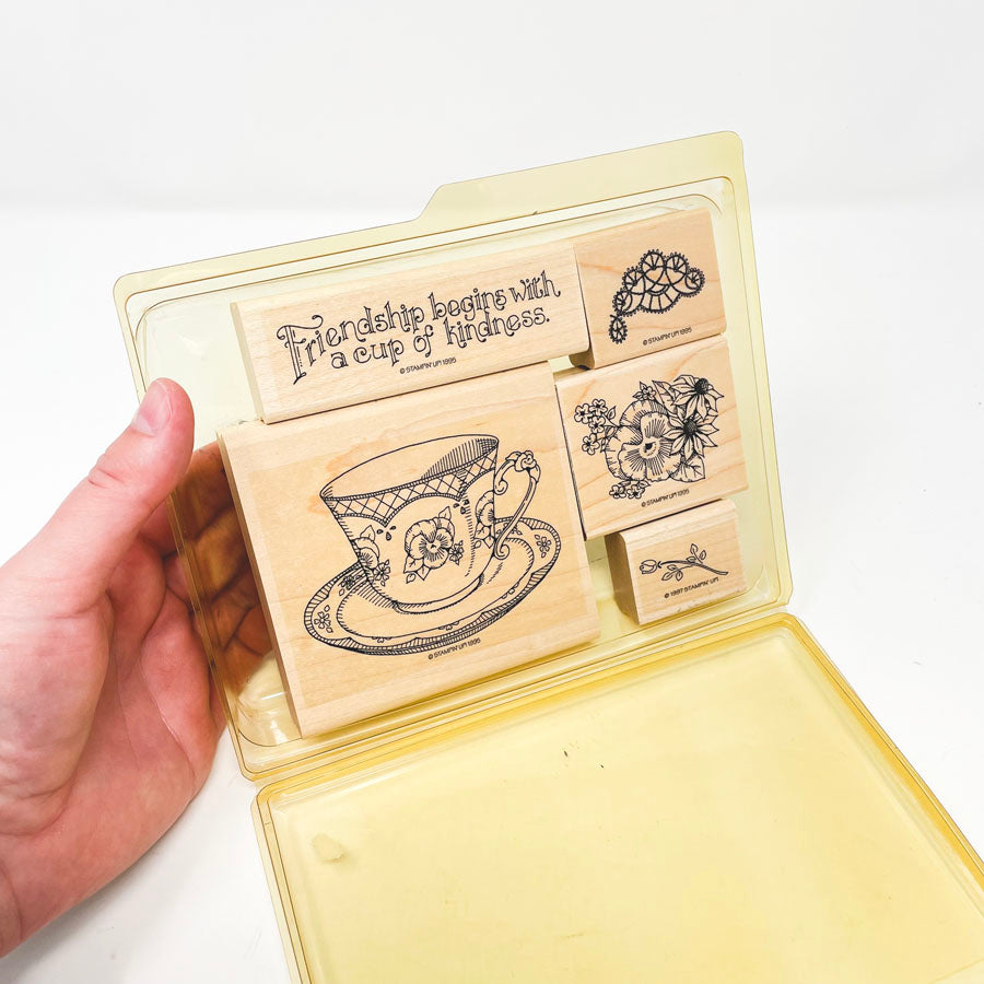 Stampin' Up Medium Box Set Rubber Stamps