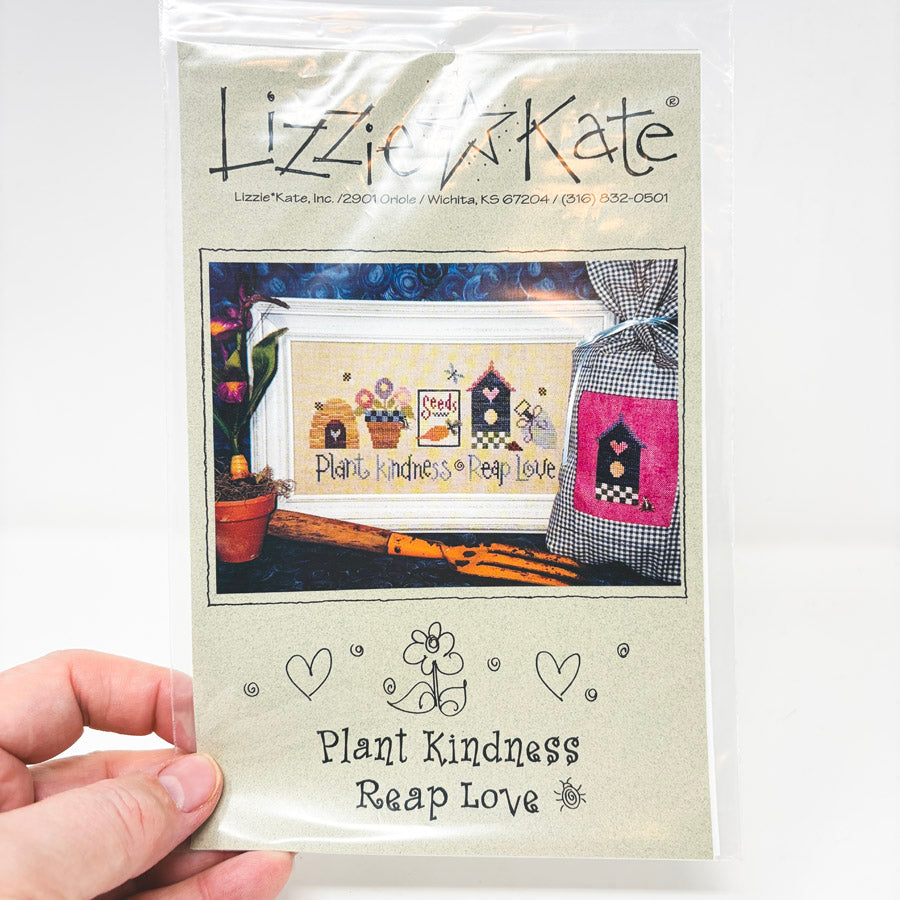 Garden Themed Lizzie Kate Cross Stitch Patterns