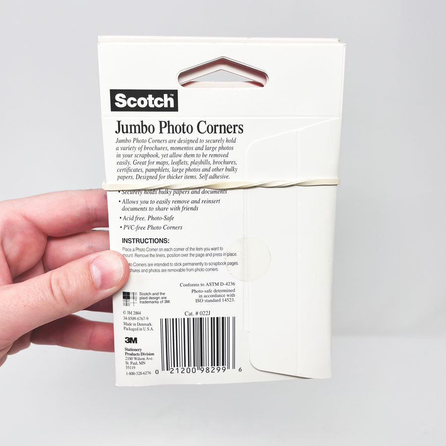 Scotch Jumbo Photo Corner Bundle (4)