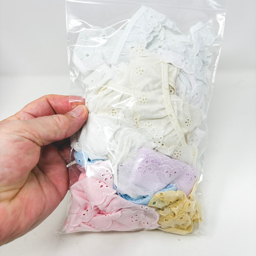 Colorful Eyelet Trim Bundle