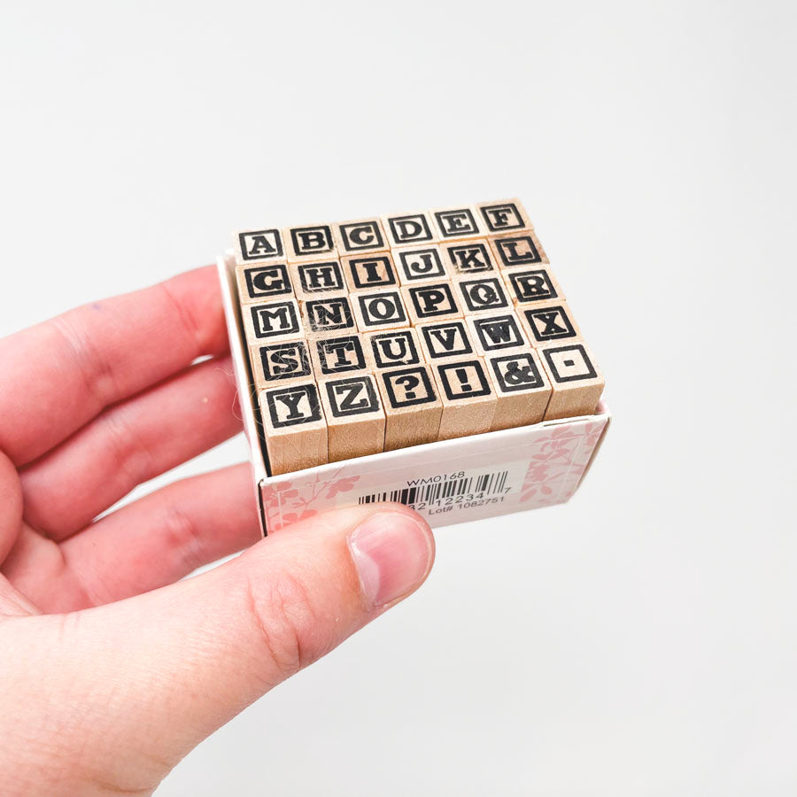 Small Alphabet Stamps (1)