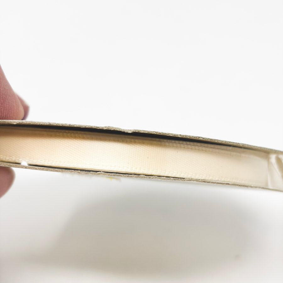 1/4" Offray Cream Satin Ribbon