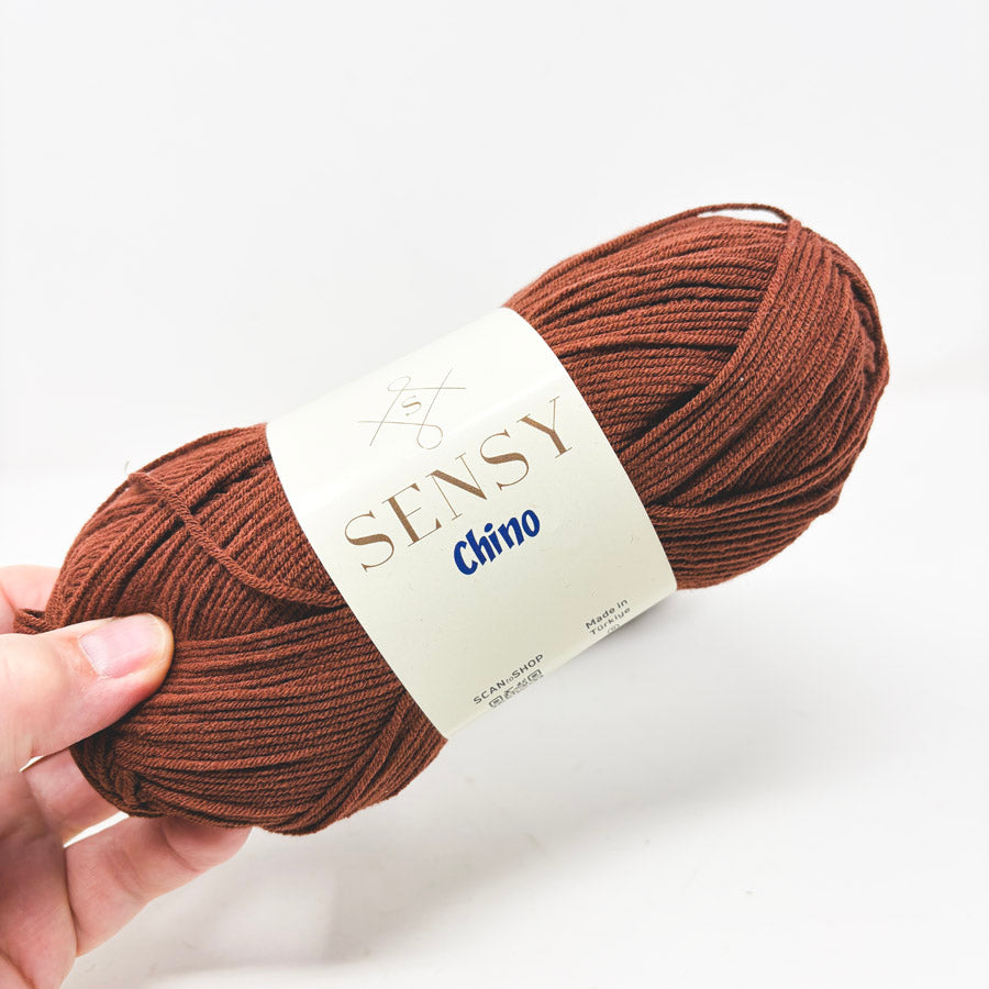 Sensy Chino Yarn - Brown (1)