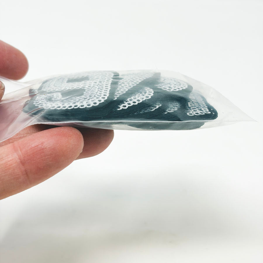 Iron-On Sequin Number Patches