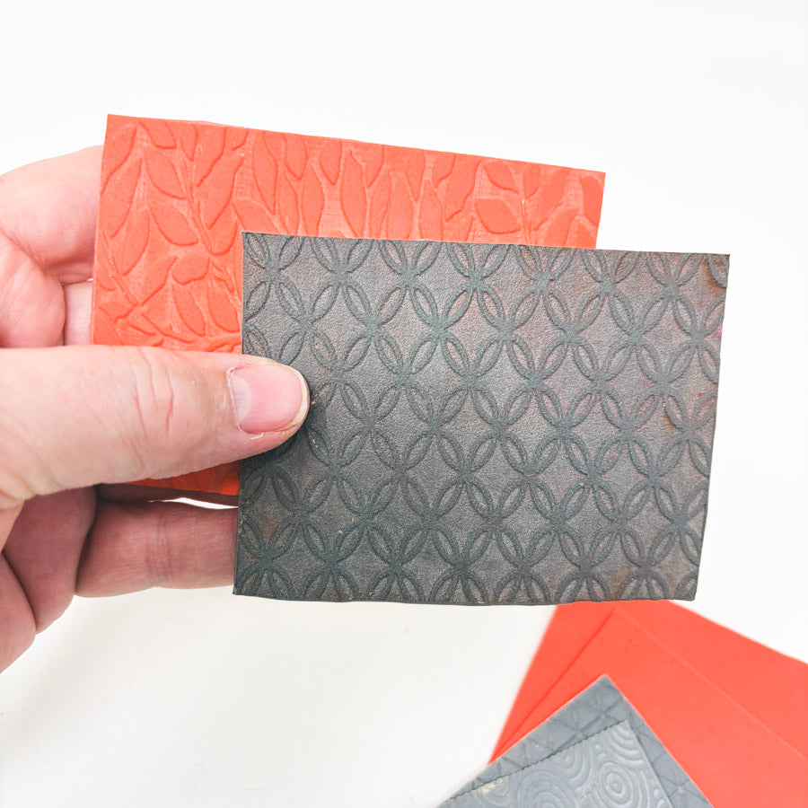 Small Texture Sheets Bundle for Polymer Clay