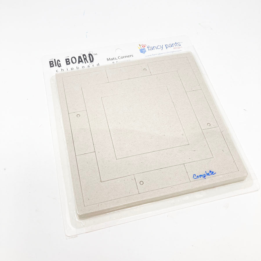 Fancy Pants Mats, Corners & Frames Chipboard Set