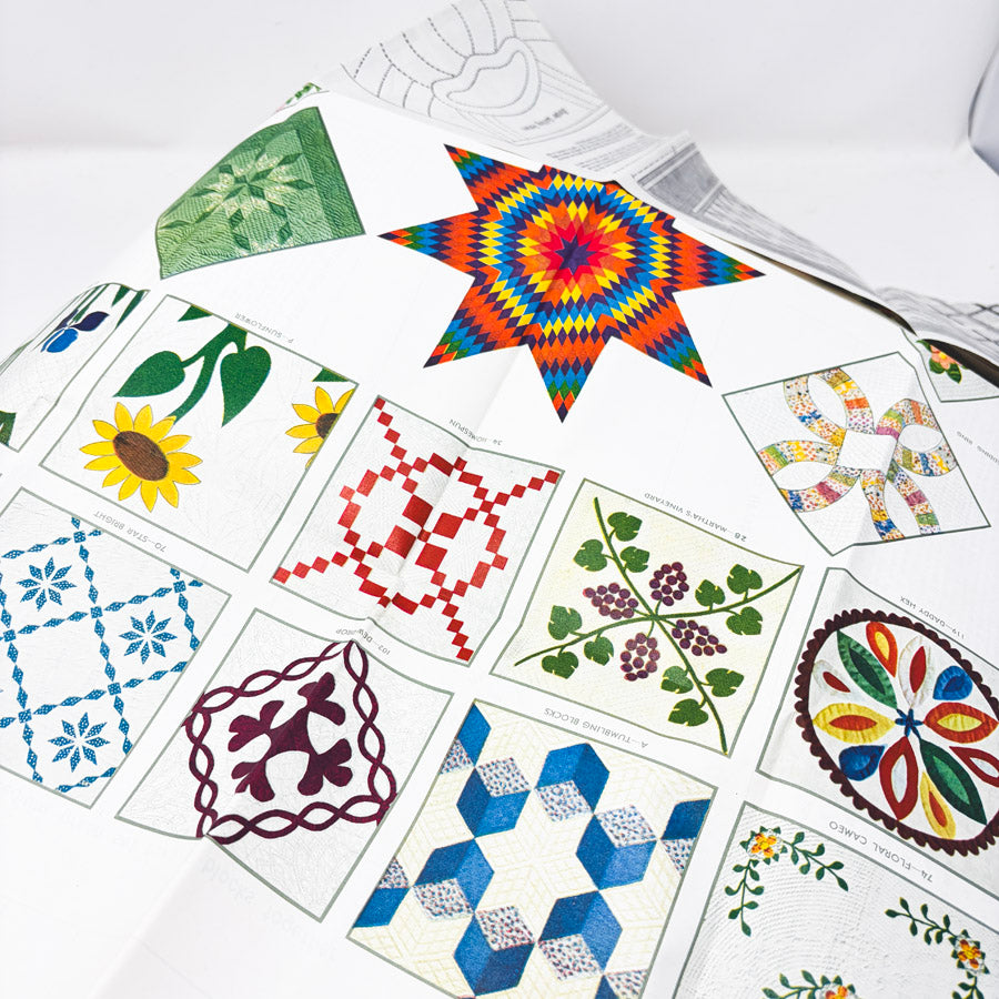 Bundle of Promotional Moon Over The Mountain Quilt Patterns