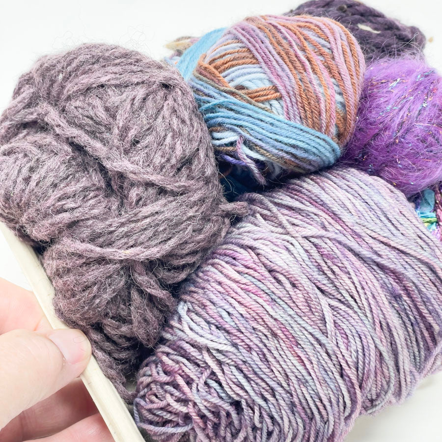 Purply Yarn Sushi Weaving Kit