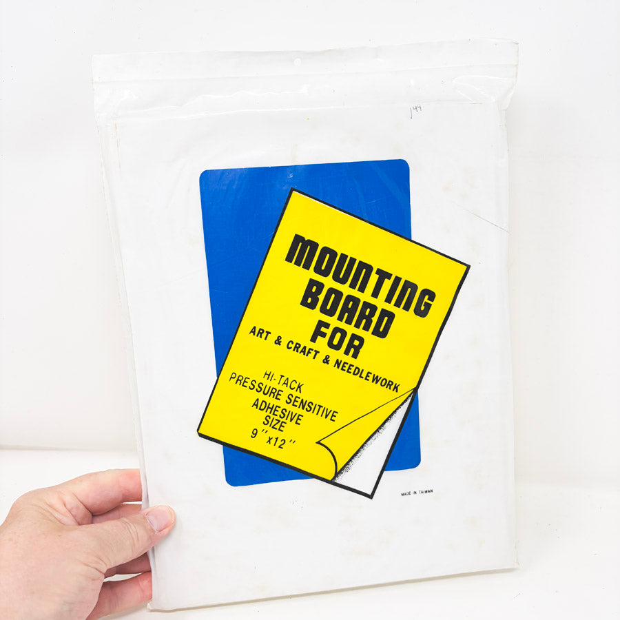 Self Sticking Needlework Mounting Boards