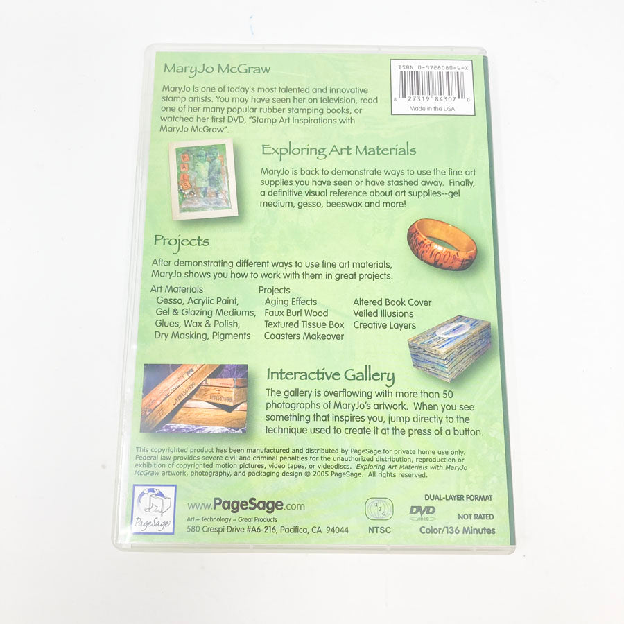 Page Sage Paper Arts Teaching DVDs