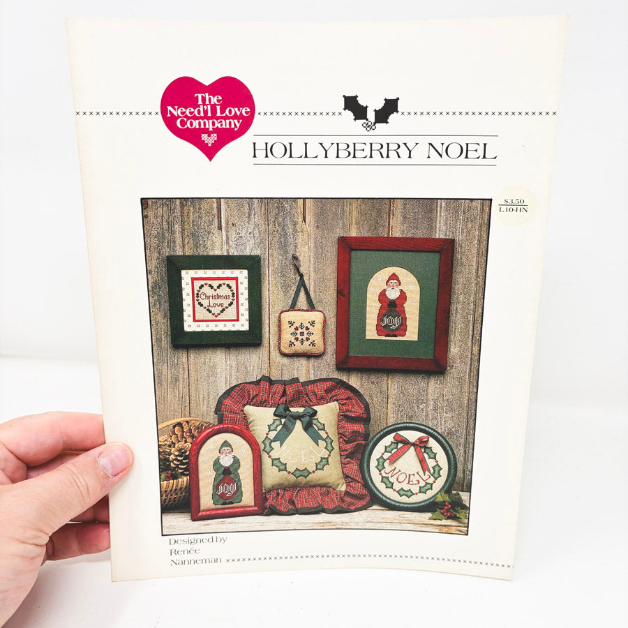 HollyBerry Noel – The Need'l Love Company Cross Stitch Pattern
