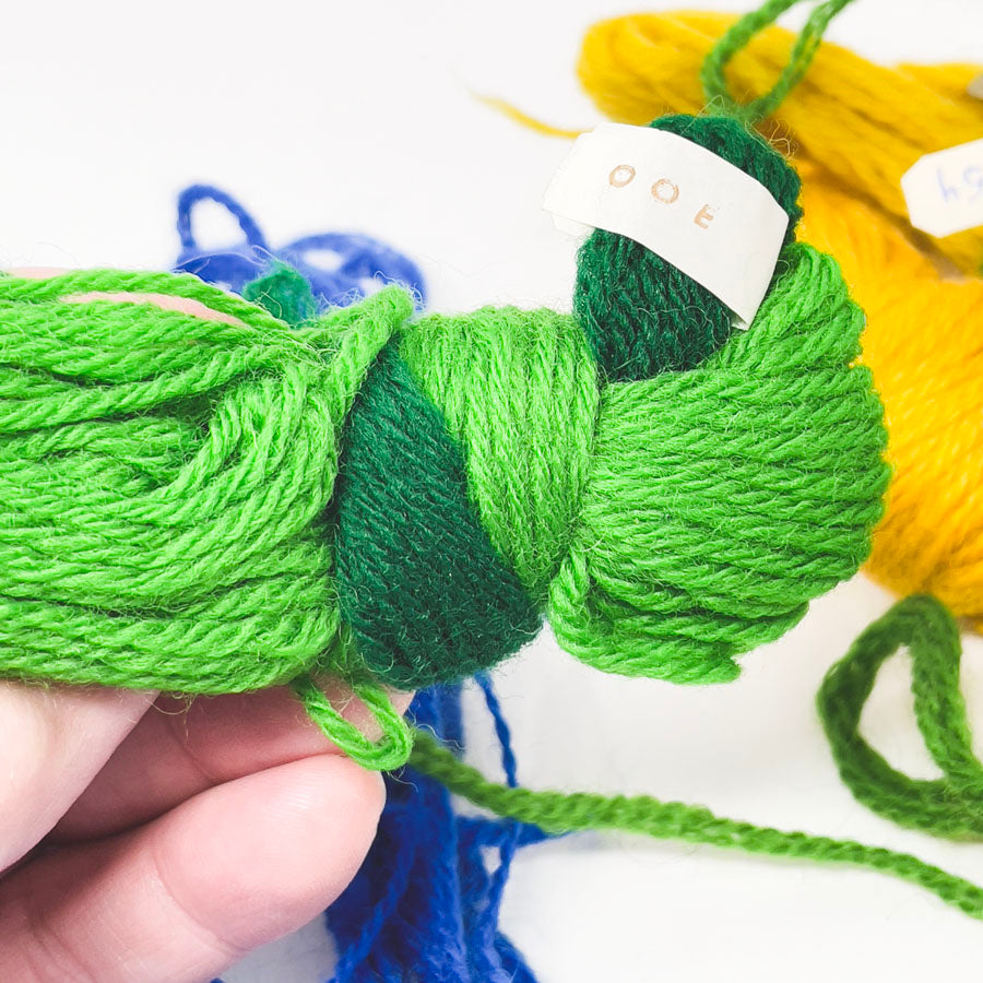 Vintage The Danish Handcraft Guild Crewel Yarn Bundle