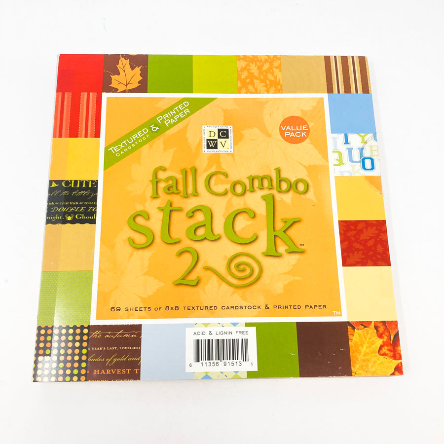 DCWV 8 x 8 Paper - Fall Combo Stack 2