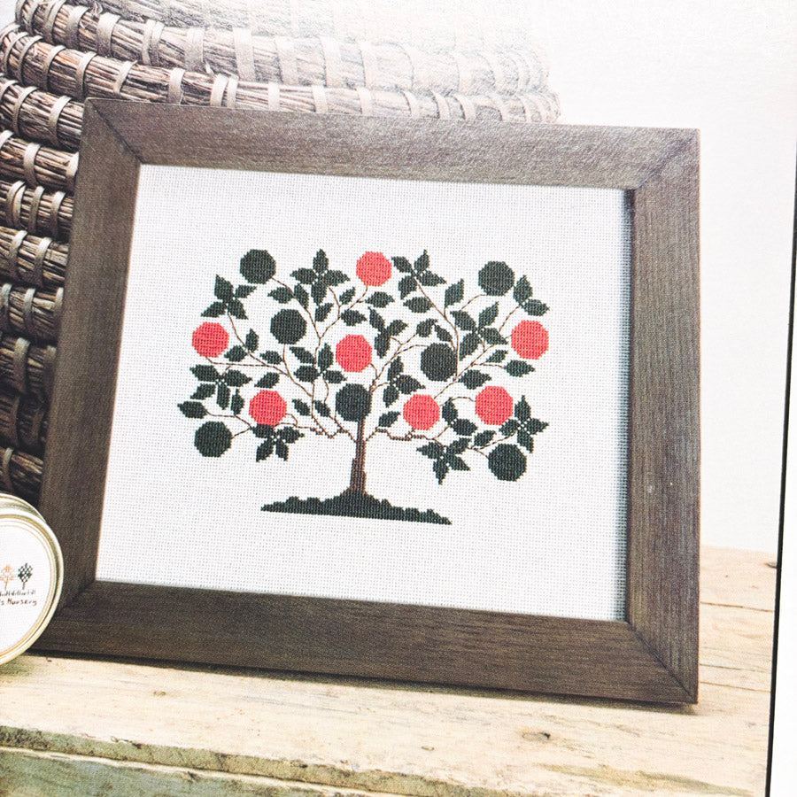 Fruit Tree – Cedar Hill Shaker Cross Stitch Pattern Leaflet