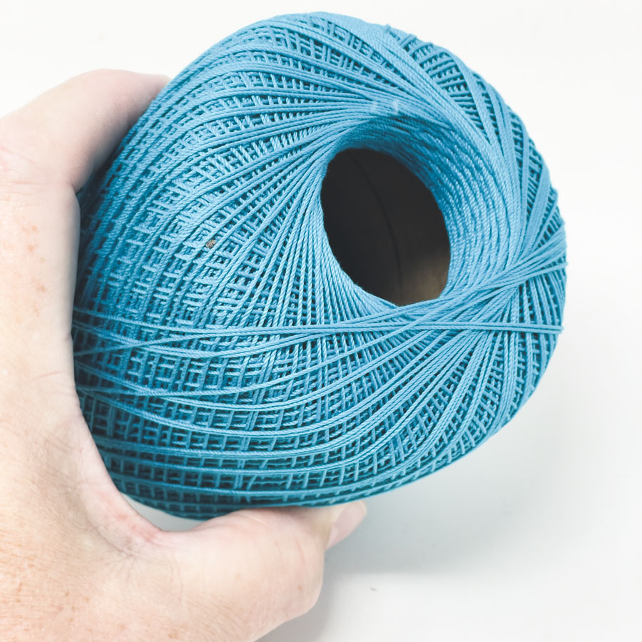 Turquoise Blue Crochet Thread