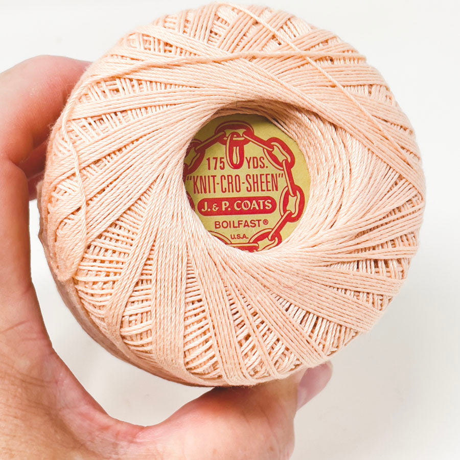Pink JP Coats Crochet Thread