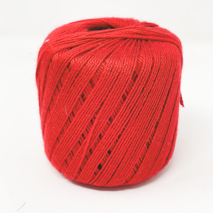 Red Crochet Thread - Pick a Size