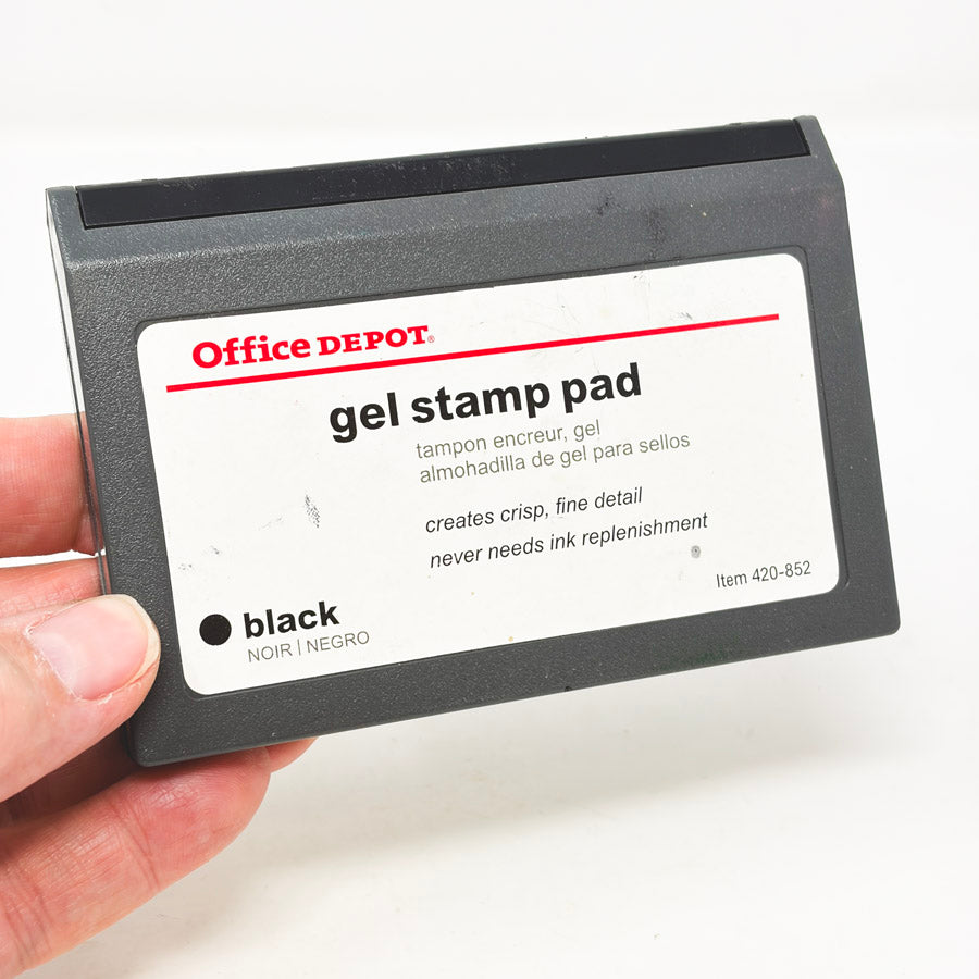 Office Depot Gel Stamp Pad - Black
