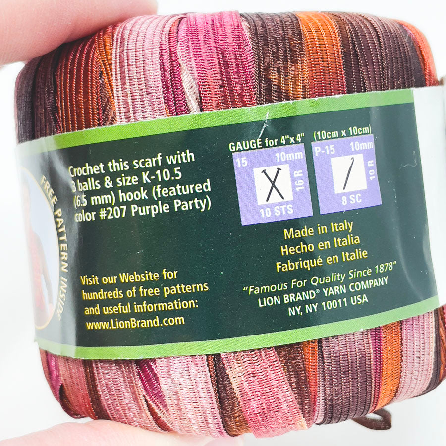 Lion Brand Incredible Ribbon Yarns - Pick a Color