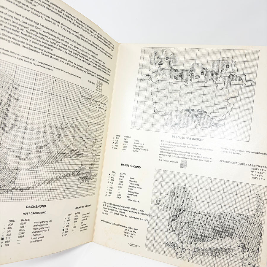 Dozens of Dogs Cross Stitch Leaflet