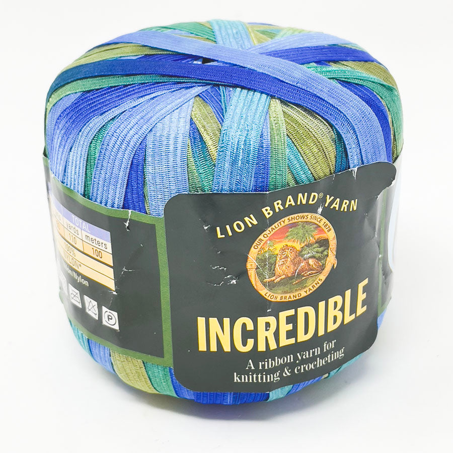 Lion Brand Incredible Ribbon Yarns - Pick a Color