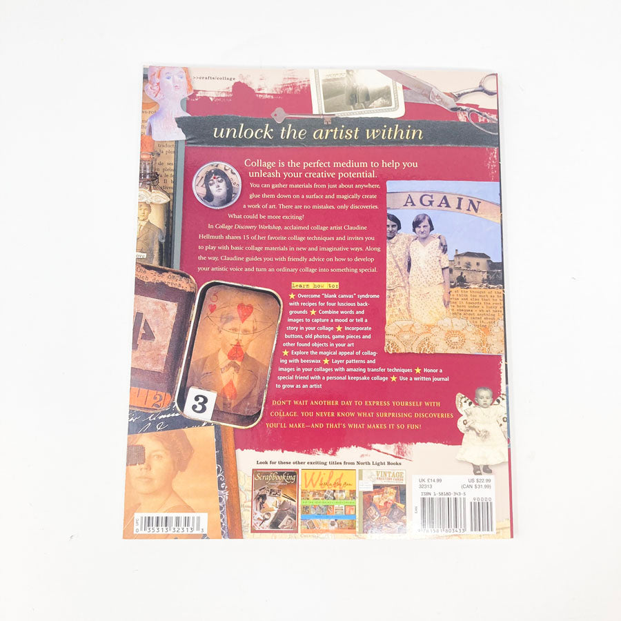 Collage Discover Workshop Book by Claudine Hellmuth