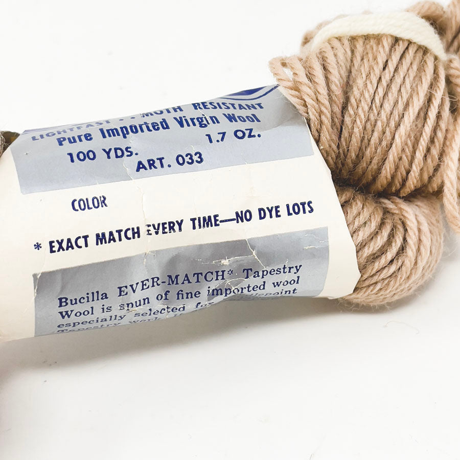 Tan Bucilla Tapestry Yarn
