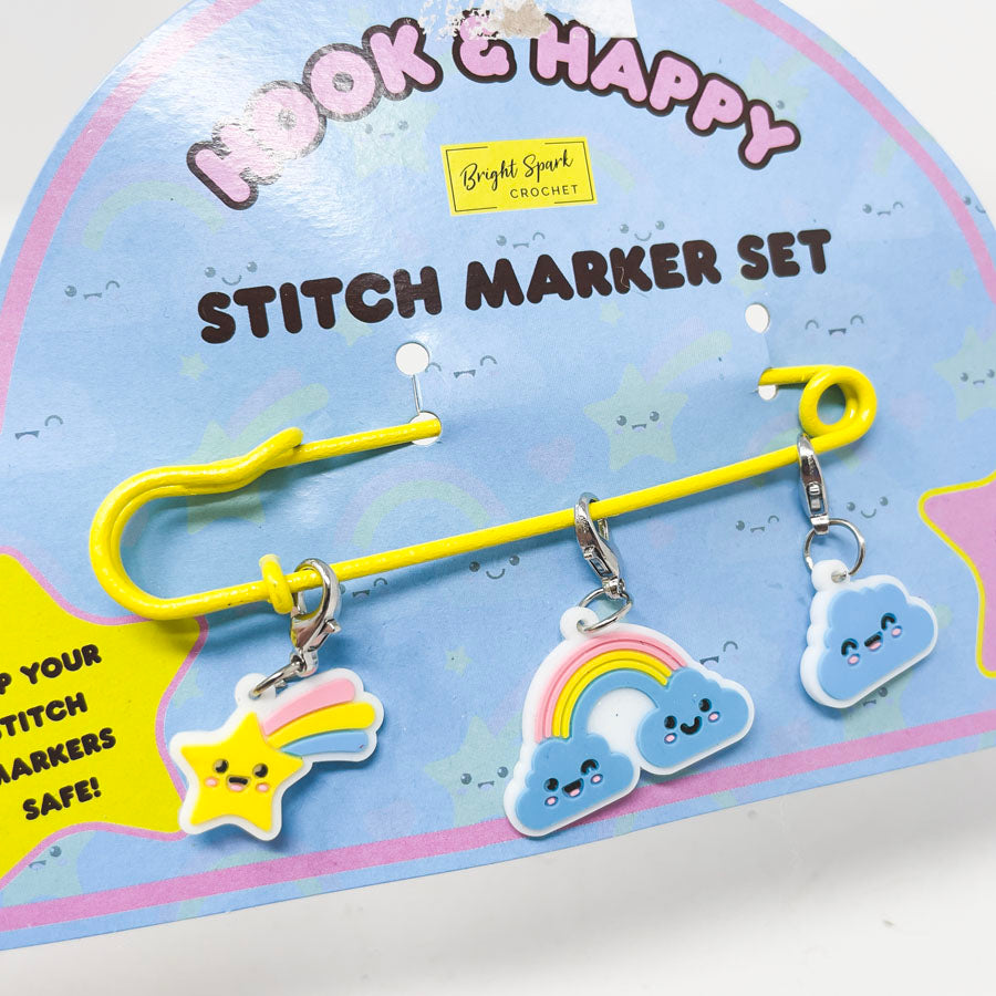 Hook & Happy Stitch Marker Set