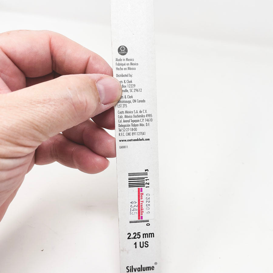 Susan Bates 10" Knitting Needles - Size 1
