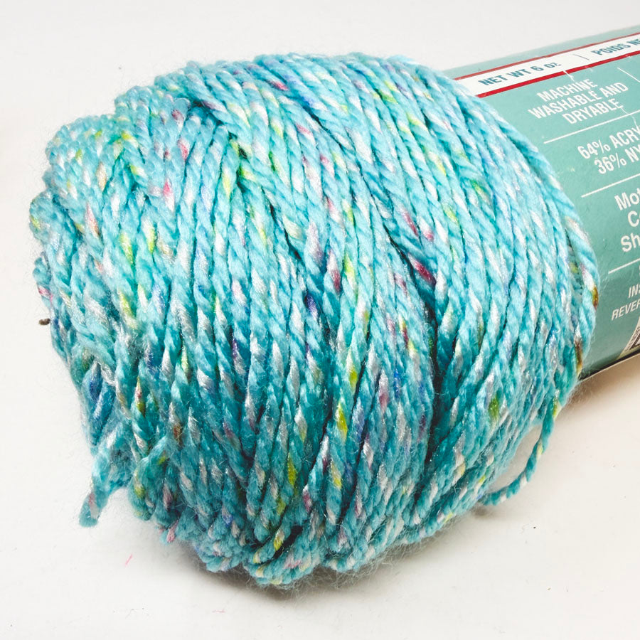 Red Heart Baby Soft - Light Teal Twinkle (Partial)