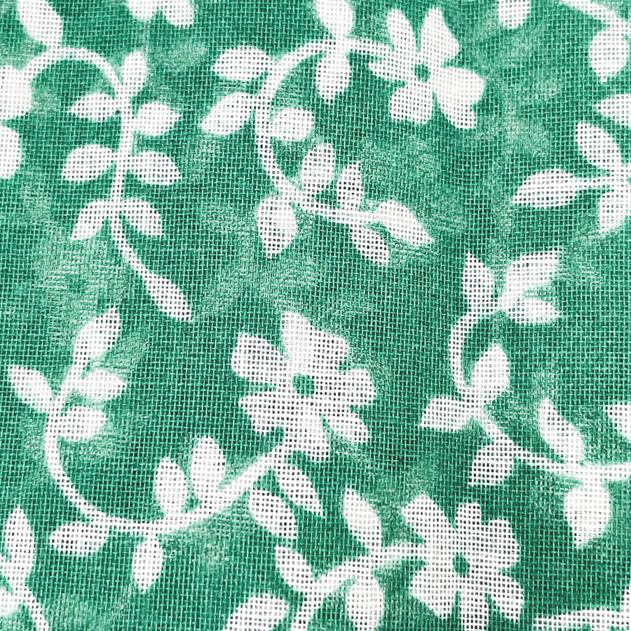 3 yd x 44" - Stiff Kelly Green Woven Lightweight Fabric