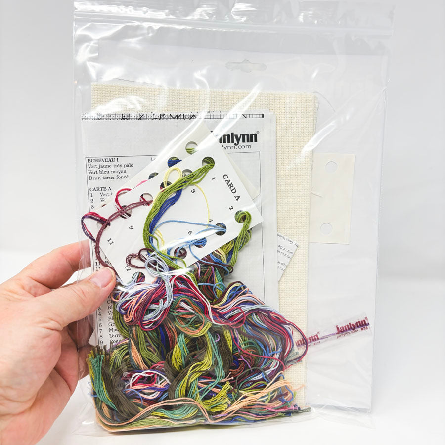 Janlynn Counted Cross Stitch Kit- Grapes Bell Pull