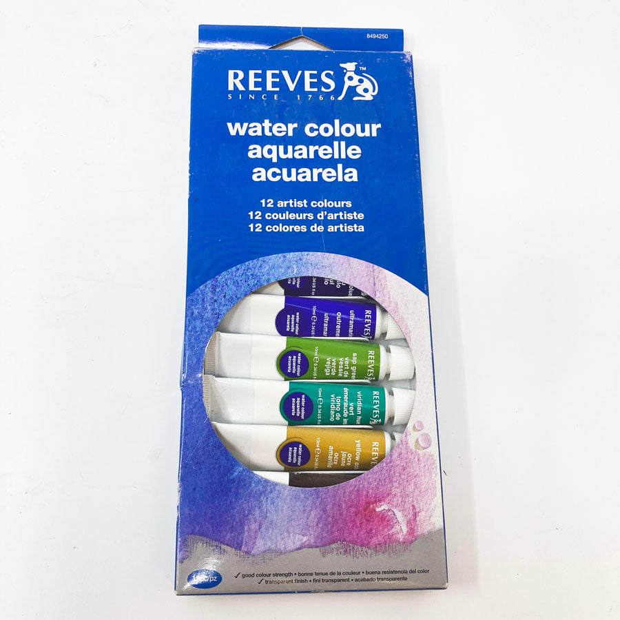 Another Reeves Watercolor Tubes Set - 12 Color